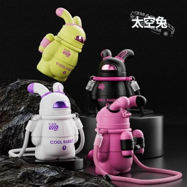 Bình Nước Giữ Nhiệt Thép 316 430ml Hình Thỏ Cute Giảm Giá 337k 2