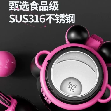 Bình Nước Giữ Nhiệt Thép 316 430ml Hình Thỏ Cute Giảm Giá 337k 4