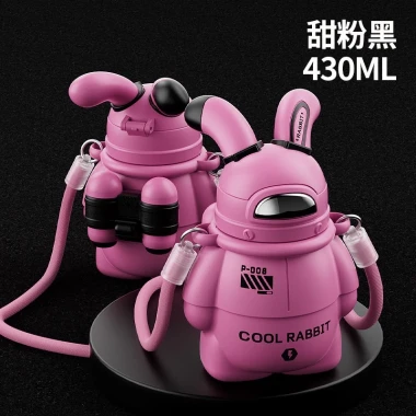 Bình Nước Giữ Nhiệt Thép 316 430ml Hình Thỏ Cute Giảm Giá 337k 12