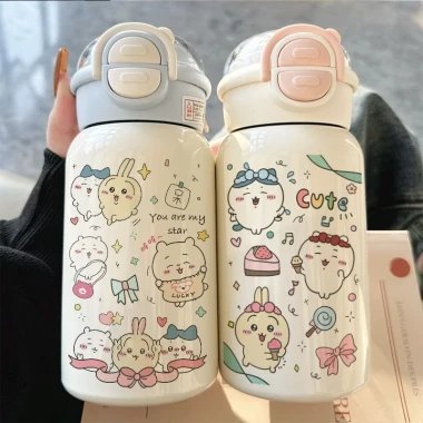 Bình Nước Giữ Nhiệt Thép 316 Chiikawa Usagi Dễ Thương Cho Học Sinh Nữ Giá Rẻ 10 Bình Nước Giữ Nhiệt Thép 316 Chiikawa Usagi Dễ Thương Cho Học Sinh Nữ Giá Rẻ 10