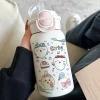 Bình Nước Giữ Nhiệt Thép 316 Chiikawa Usagi Dễ Thương Cho Học Sinh Nữ Giá Rẻ 12