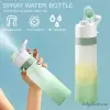 Bình Nước Phun Sương Thể Thao 700ml - Cốc Nước Tiện Lợi Làm Mát & Dưỡng Ẩm Giá 23k 2