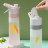 Bình Nước Phun Sương Thể Thao 700ml - Cốc Nước Tiện Lợi Làm Mát & Dưỡng Ẩm Giá 23k 4