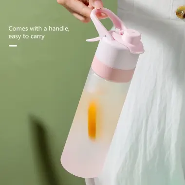 Bình Nước Phun Sương Thể Thao 700ml - Cốc Nước Tiện Lợi Làm Mát & Dưỡng Ẩm Giá 23k 7
