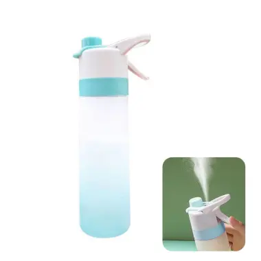 Bình Nước Phun Sương Thể Thao 700ml - Cốc Nước Tiện Lợi Làm Mát & Dưỡng Ẩm Giá 23k 15