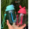 Bình Nước Tupperware Cute 350ml Ống Hút Chịu Nhiệt 120 độ C Giá Rẻ 299k 3