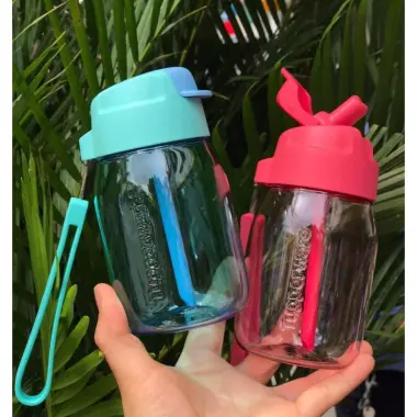 Bình Nước Tupperware Cute 350ml Ống Hút Chịu Nhiệt 120 độ C Giá Rẻ 299k 3