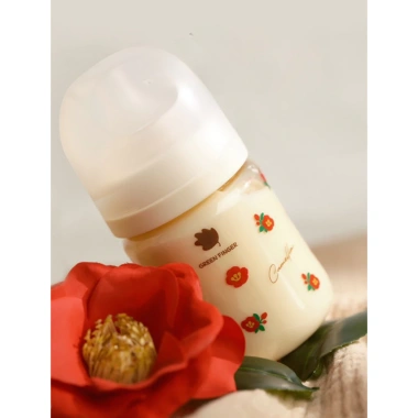Bình Sữa Green Finger BEBEGROW Nhựa PPSU, Nhựa PA Hoạ Tiết Hàn Quốc 160ML, 280ML