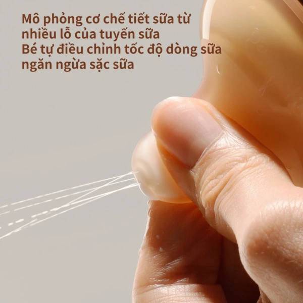 Hình ảnh sản phẩm Bình sữa Thyseed chống đầy hơi, núm ti siêu mềm 160ml‑240ml, chống sặc, giá 620.000₫