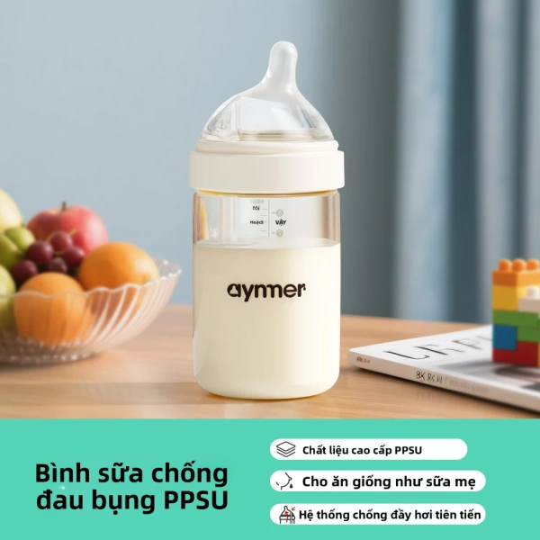 Hình ảnh sản phẩm Bình Sữa Youkebei Trẻ Sơ Sinh Chai Thủy Tinh Chống Nghẹt Thở Đầy Hơi Giá Ưu Đãi 209k