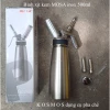 Bình Xịt Kem Tươi MOSA Inox 500ml - 1000ml Giá Rẻ Tặng Công Thức Đá Xay 11