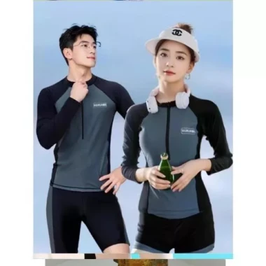 BKN 016 XÁM Sẵn HCM (Size M, L) Đồ Bơi Đi Biển Áo Dài Tay in chữ Quần 2 Lớp dáng thể thao HAN.T Shop 6 BKN 016 XÁM Sẵn HCM (Size M, L) Đồ Bơi Đi Biển Áo Dài Tay in chữ Quần 2 Lớp dáng thể thao HAN.T Shop 6