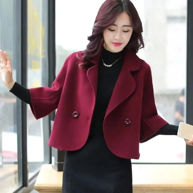 Blazer Len nửa nữ 2.024 - Áo dài tay pha trộn thời trang nữ chất lượng cao 309.880 5