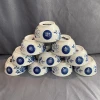 Bộ 10 Chén Cơm Hoa Văn 4D Xanh Chữ Phúc GL23 - Giảm Giá Rẻ Chỉ 55000đ 6