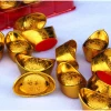 Bộ 10 thỏi vàng mô hình trang trí Tết - Giá 30.000, giảm từ 38.100 5