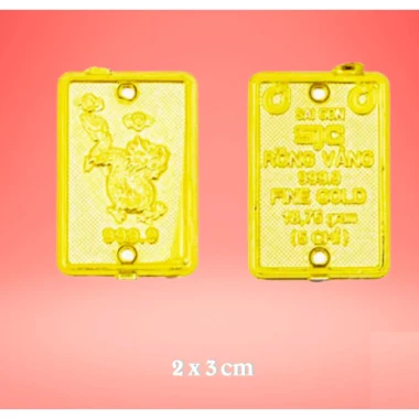 Bộ 10 thỏi vàng mô hình trang trí Tết - Giá 30.000, giảm từ 38.100 6