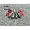 Bộ 4 Ốc Salaya MẪU THÁI V2 TẶNG LONG ĐỀN Gắn Treo Pô Và Gắp Cho Vario 150 (2.018-2.021) Chuẩn Inox304