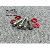 Bộ 4 Ốc Salaya MẪU THÁI V2 TẶNG LONG ĐỀN Gắn Treo Pô Và Gắp Cho Vario 150 (2.018-2.021) Chuẩn Inox304 5