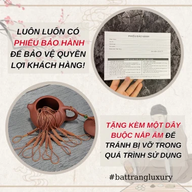 Bộ Ấm Chén Thuận Buồm Xuôi Gió Men Đen Giảm Giá 150k - Đặt Ngay! 3