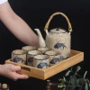 Bộ Ấm Trà Gốm Cá Chép Nhật Dona Homwe Decor - Sang Trọng, Hoài Niệm Giá Chỉ 477.000Đ 2