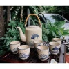 Bộ Ấm Trà Gốm Cá Chép Nhật Dona Homwe Decor - Sang Trọng, Hoài Niệm Giá Chỉ 477.000Đ 4