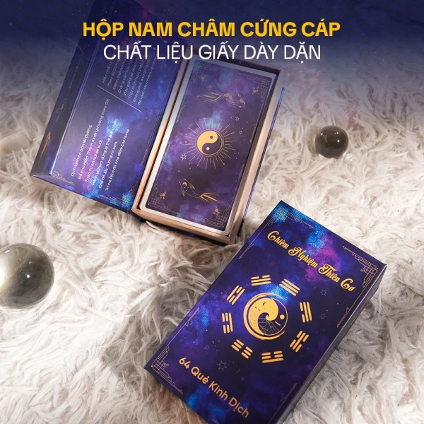 Hình ảnh sản phẩm Bộ bài Chiêm Nghiệm Thiên Cơ - 64 Quẻ Kinh Dịch, Trí Tuệ Tinh Hoa, Giảm Giá 230,000