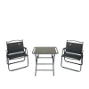 Bộ bàn ghế camping gấp gọn nhôm cao cấp - Ghế cafe du lịch ban công giá chỉ 179k 2