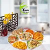 Bộ bát đĩa nhựa hoa mặt trời Việt Nhật, dùng cúng, trắng, giá ưu đãi 78.000