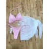 Bộ Bikini 3 Món Tam Giác Basic C kèm Khăn Quấn Giá Shock 116100VNĐ - Giảm 27% 6