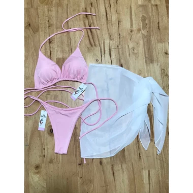 Bộ Bikini 3 Món Tam Giác Basic C kèm Khăn Quấn Giá Shock 116100VNĐ - Giảm 27% 6 Bộ Bikini 3 Món Tam Giác Basic C kèm Khăn Quấn Giá Shock 116100VNĐ - Giảm 27% 6