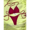 Bộ Bikini 3 Món Tam Giác Basic C kèm Khăn Quấn Giá Shock 116100VNĐ - Giảm 27% 17