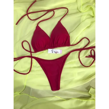 Bộ Bikini 3 Món Tam Giác Basic C kèm Khăn Quấn Giá Shock 116100VNĐ - Giảm 27% 17 Bộ Bikini 3 Món Tam Giác Basic C kèm Khăn Quấn Giá Shock 116100VNĐ - Giảm 27% 17