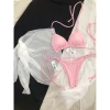 Bộ Bikini 3 Món Tam Giác Basic C kèm Khăn Quấn Giá Shock 116100VNĐ - Giảm 27% 25