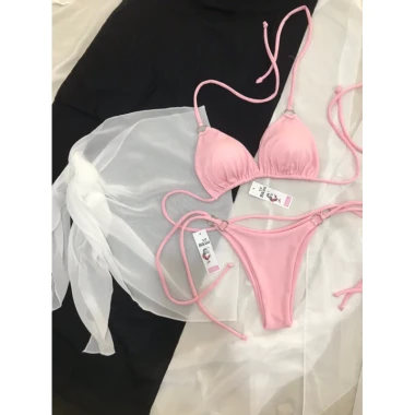 Bộ Bikini 3 Món Tam Giác Basic C kèm Khăn Quấn Giá Shock 116100VNĐ - Giảm 27% 25 Bộ Bikini 3 Món Tam Giác Basic C kèm Khăn Quấn Giá Shock 116100VNĐ - Giảm 27% 25