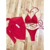 Bộ Bikini 3 Món Tam Giác Basic C kèm Khăn Quấn Giá Shock 116100VNĐ - Giảm 27% 30