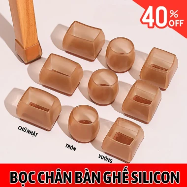 Bộ Bọc Chân Ghế Silicon Myd.23 Đế Nỉ Êm Bảo Vệ Sàn Giá Chỉ 15900đ 2 Bộ Bọc Chân Ghế Silicon Myd.23 Đế Nỉ Êm Bảo Vệ Sàn Giá Chỉ 15900đ 2