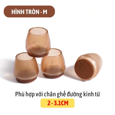 Bộ Bọc Chân Ghế Silicon Myd.23 Đế Nỉ Êm Bảo Vệ Sàn Giá Chỉ 15900đ 12 Bộ Bọc Chân Ghế Silicon Myd.23 Đế Nỉ Êm Bảo Vệ Sàn Giá Chỉ 15900đ 12