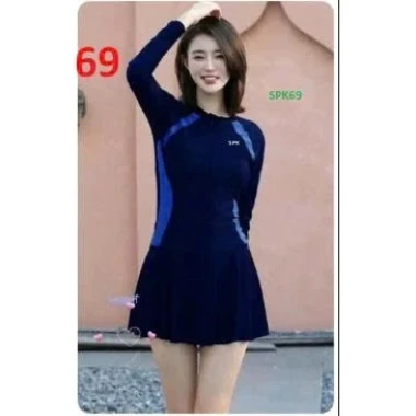 Bộ Bơi Nữ Cao Cấp Tay Dài Váy Ngắn - Giảm 115169đ, Chỉ 426550đ, Sỉ 42-60Kg 3 Bộ Bơi Nữ Cao Cấp Tay Dài Váy Ngắn - Giảm 115169đ, Chỉ 426550đ, Sỉ 42-60Kg 3