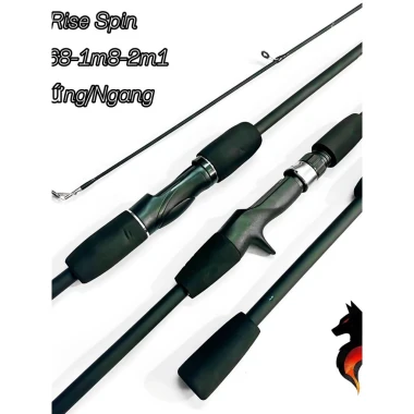 Bộ Cần Lure Máy Ngang Sói Đen Chất Lượng Cao Giảm Giá 56000đ - Tải Cá 1-9kg Full Phụ Kiện 7 Bộ Cần Lure Máy Ngang Sói Đen Chất Lượng Cao Giảm Giá 56000đ - Tải Cá 1-9kg Full Phụ Kiện 7