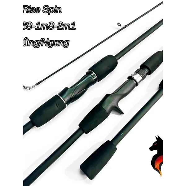 Trải nghiệm câu cá với bộ cần Lure Máy Ngang Sói Đen: cảm nhận thực tế từ người dùng