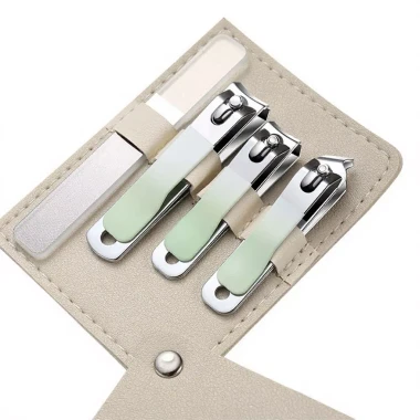 Bộ Cắt Móng Tay Thép Cacbon 4 Chiếc Giá Rẻ Chỉ 28.999đ - Có Bao Da 2