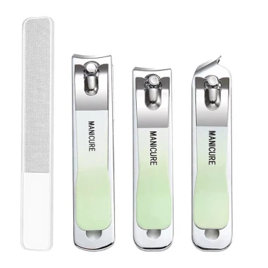 Bộ Cắt Móng Tay Thép Cacbon 4 Chiếc Giá Rẻ Chỉ 28.999đ - Có Bao Da 4