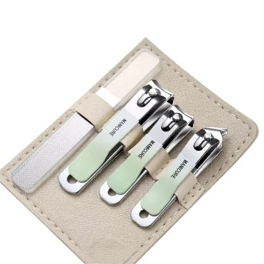Bộ Cắt Móng Tay Thép Cacbon 4 Chiếc Giá Rẻ Chỉ 28.999đ - Có Bao Da 13