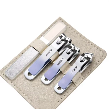 Bộ Cắt Móng Tay Thép Cacbon 4 Chiếc Giá Rẻ Chỉ 28.999đ - Có Bao Da 18
