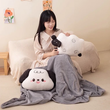 Bộ chăn gối Miniso gấu bông nhập khẩu – ấm áp cho bé, dân văn phòng, du lịch, ưu đãi 219k 6 Bộ chăn gối Miniso gấu bông nhập khẩu – ấm áp cho bé, dân văn phòng, du lịch, ưu đãi 219k 6