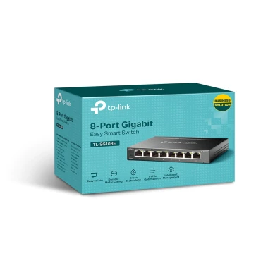 Bộ Chia Mạng TP-Link TL-SG108E 8 Cổng 1Gb Giá Rẻ - Quản Lý Dễ Dàng, Bảo Hành 2 Năm 10 Bộ Chia Mạng TP-Link TL-SG108E 8 Cổng 1Gb Giá Rẻ - Quản Lý Dễ Dàng, Bảo Hành 2 Năm 10