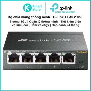 Bộ Chia Mạng TP-Link TL-SG108E 8 Cổng 1Gb Giá Rẻ - Quản Lý Dễ Dàng, Bảo Hành 2 Năm 11 Bộ Chia Mạng TP-Link TL-SG108E 8 Cổng 1Gb Giá Rẻ - Quản Lý Dễ Dàng, Bảo Hành 2 Năm 11