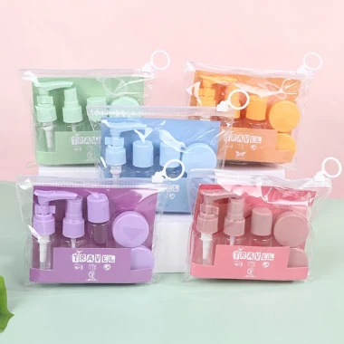 Bộ Chiết Mỹ Phẩm Du Lịch Tiện Lợi Kèm Túi Zip - Giảm 20% Chỉ 34.000đ 2