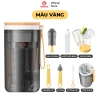 Bộ Cọ Rửa Bình Sữa 6in1 Silicon An Toàn Tiện Lợi Cho Bé Du Lịch Modeco Giá Tốt 12