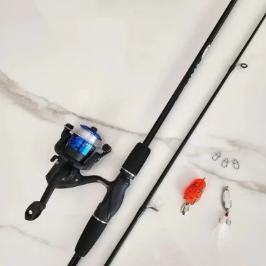 Bộ Combo Cần Câu Lure Sói Đen Máy Đứng YF 200 Kèm Phụ Kiện - Giá Rẻ 39650đ 3